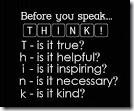 think words